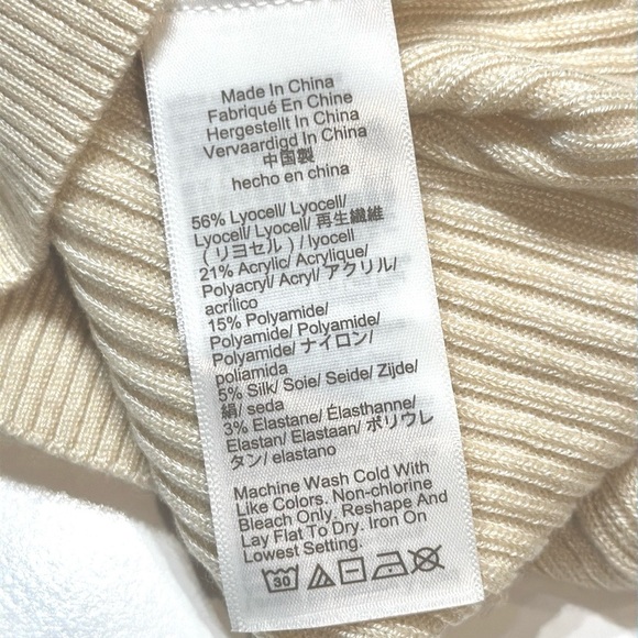 J. Crew Tencel Lyocell-Blend Ribbed Turtleneck Sweater - Picture 11 of 15